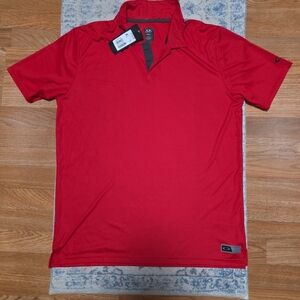 Oakley Men's Red Performance Polo